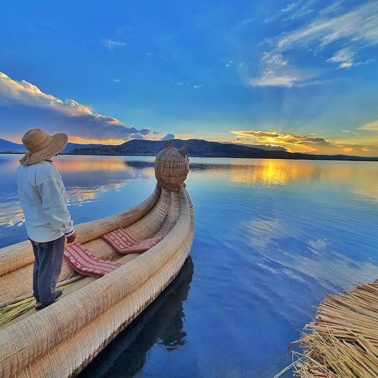 Uros Caminos Del Titicaca Peru Villa Puno Ngoại thất bức ảnh