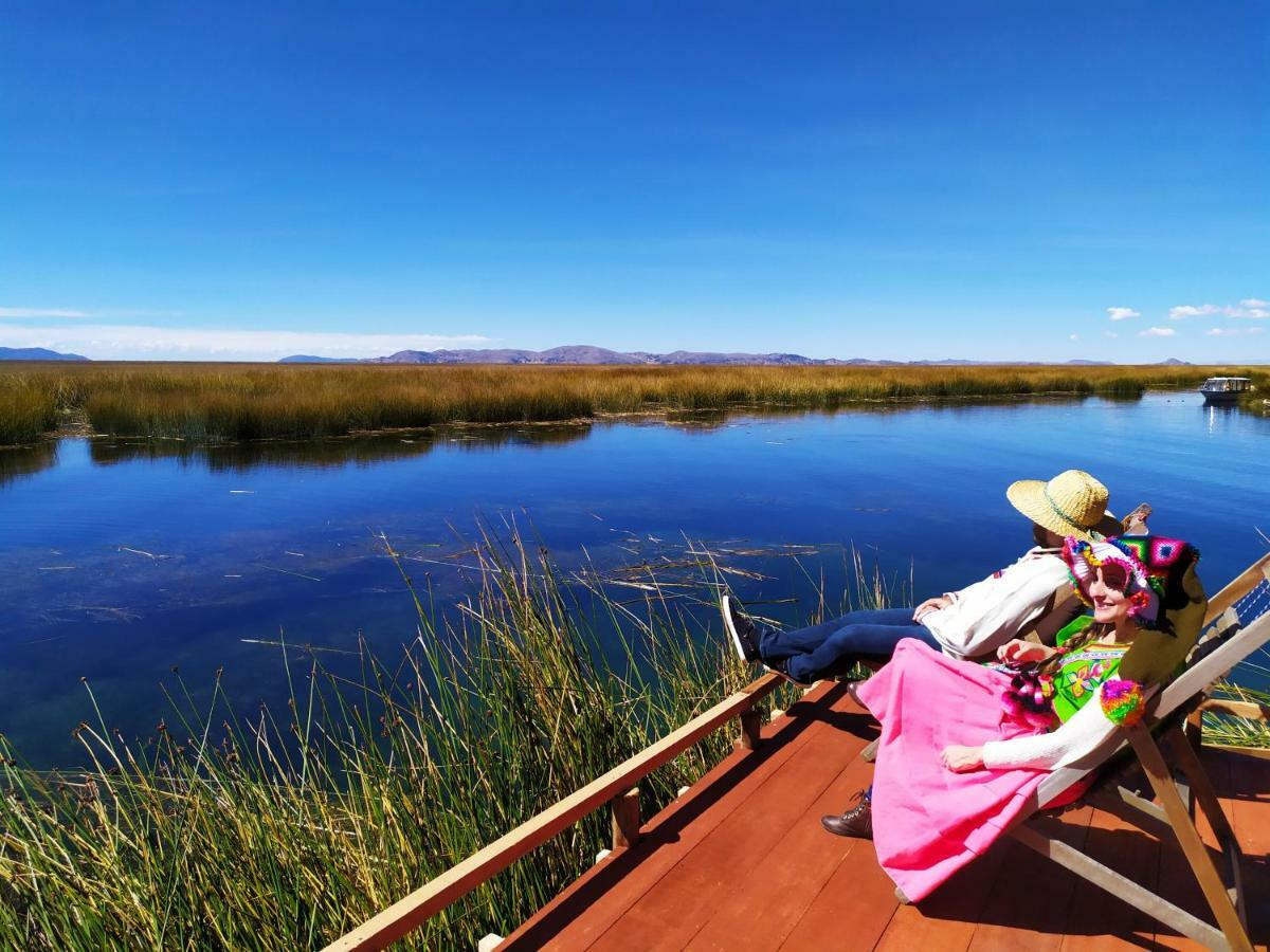 Uros Caminos Del Titicaca Peru Villa Puno Ngoại thất bức ảnh